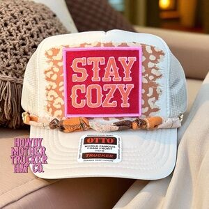 Stay Cozy Trucker Hat